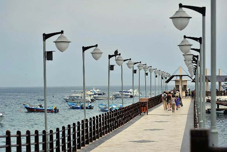 Plata Island Port Pier