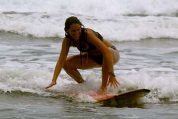 Learning how to surf