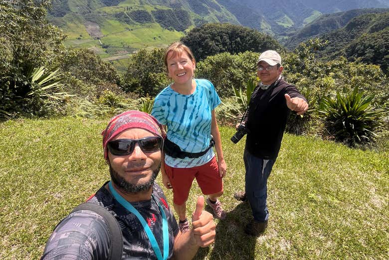 Exploring the outskirts of Otavalo