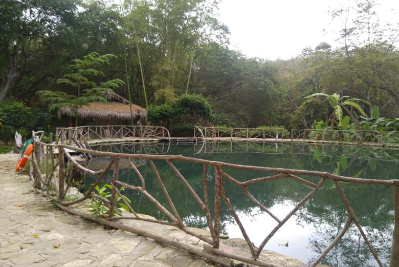 Lake in the community
