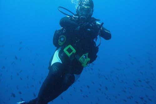 Bautismo de buceo en Puerto López