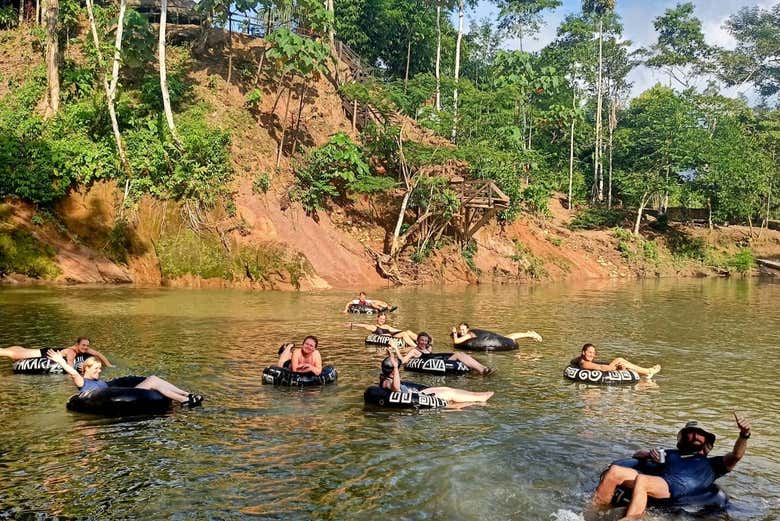 Have fun while tubing