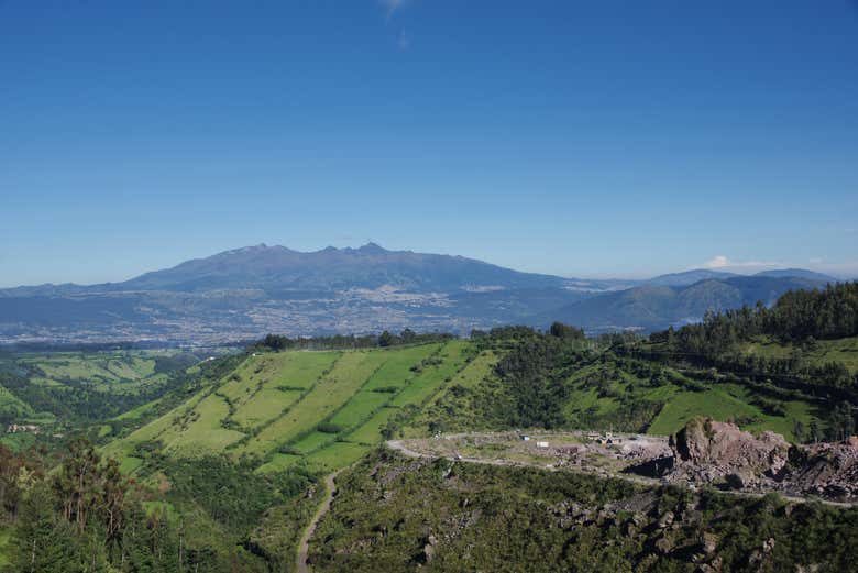 Panoramic view of Antisana National Park