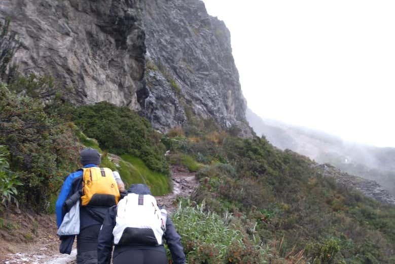 Walking to Bear Cave