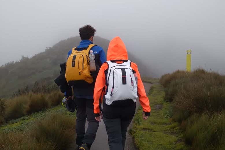 Hiking trails in Cruz Loma