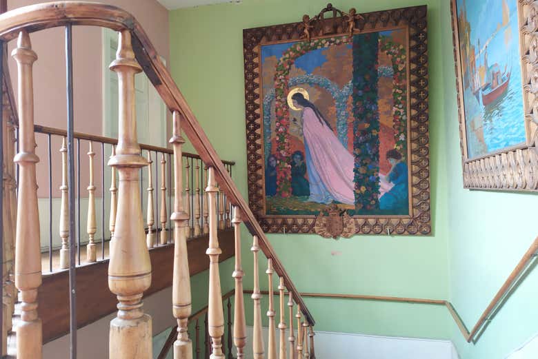 Visitando a casa de uma das mulheres ilustres do Equador