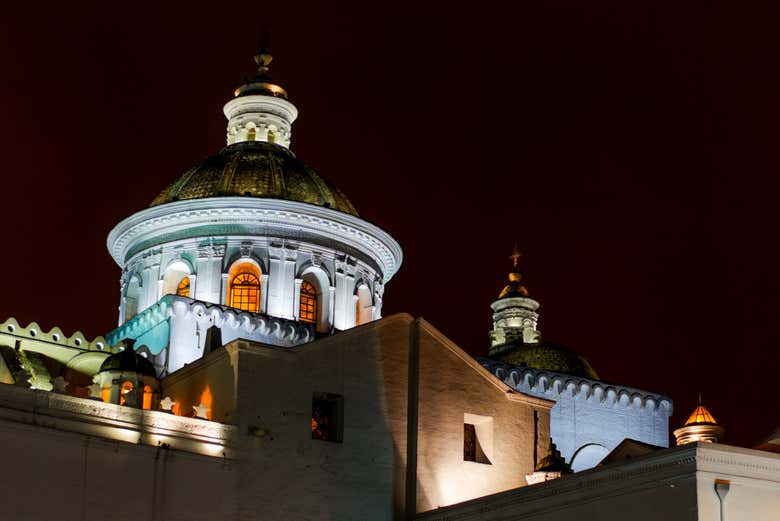 Chiesa di La Merced di sera