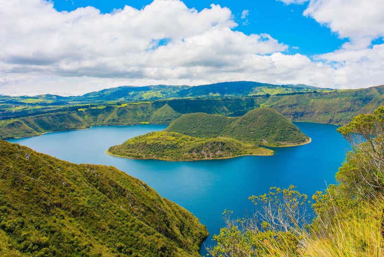 Cuicocha volcano