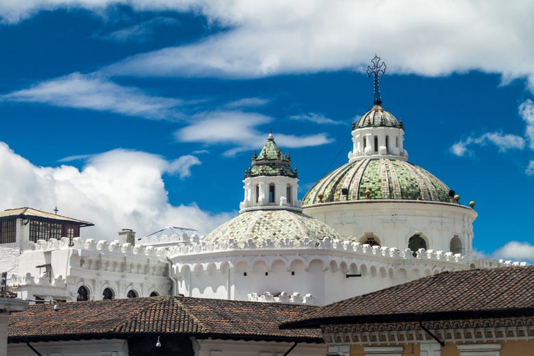 Dome of La Compañía Church