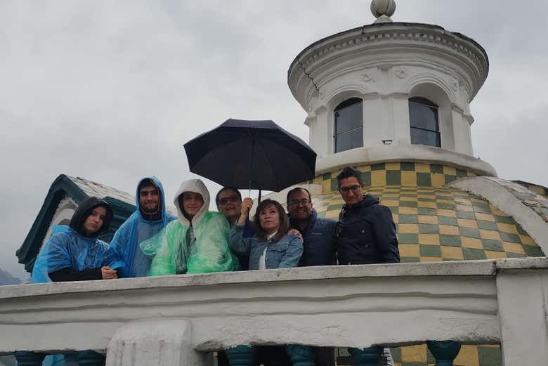 Una delle cupole di Quito