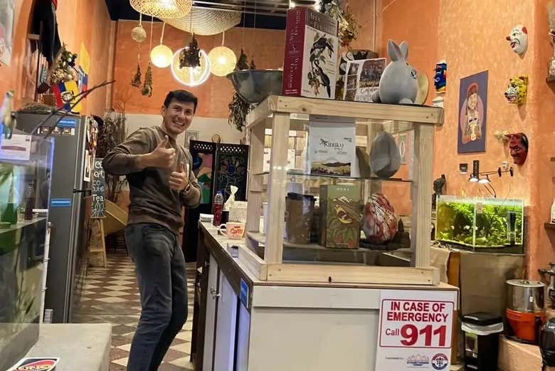 Disfrutando del free tour gastronómico