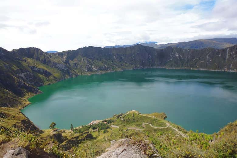 Quilotoa Lagoon