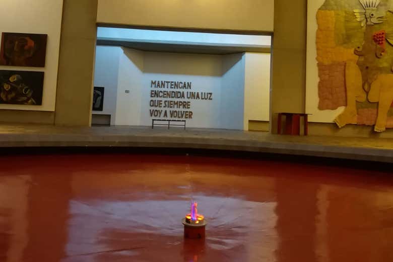 Luz no Museu de Guayasamin