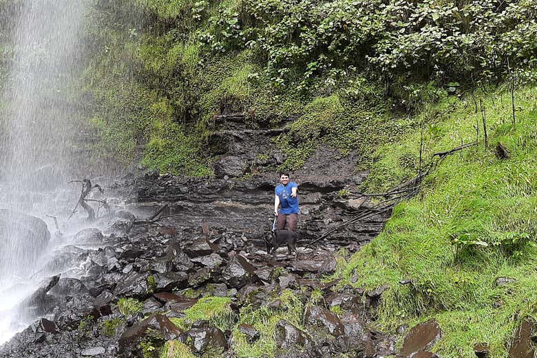 Paisaje de la Cascada Yumbita