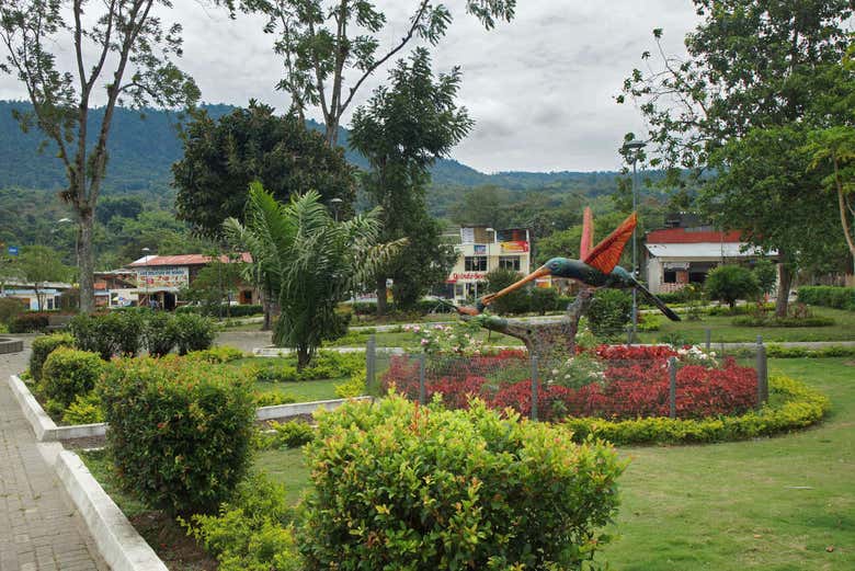 Mindo central square