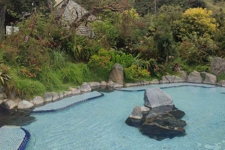 Spend a day in the Papallacta hot springs