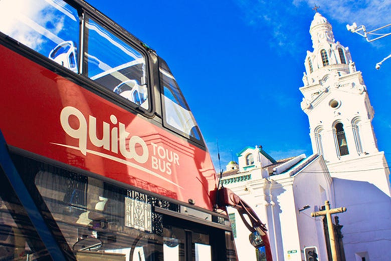 Quito desde el autobús turístico