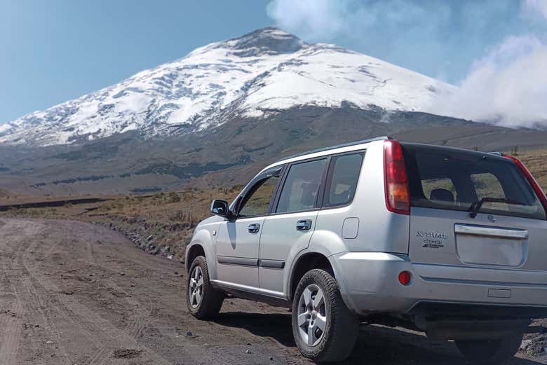 Rumbo al volcán Cotopaxi