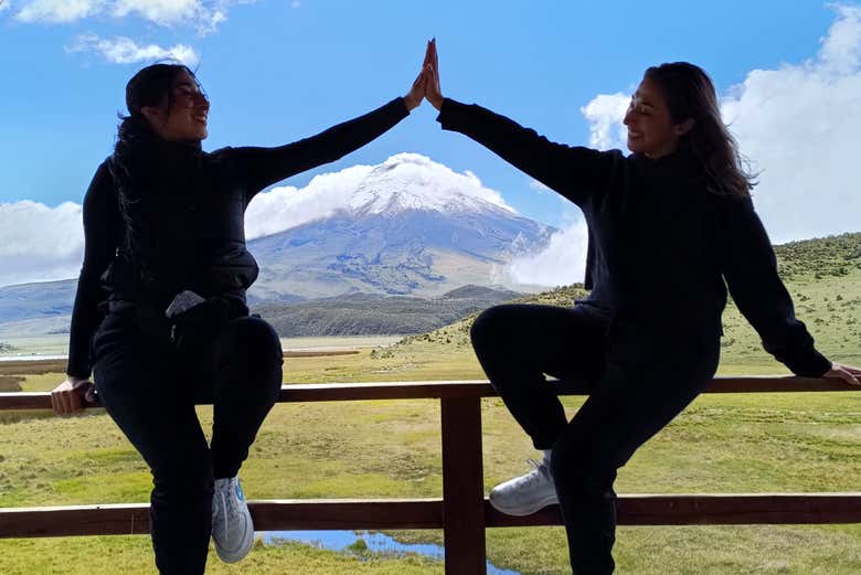 See the second-highest volcano in Ecuador!
