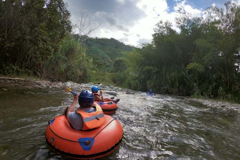 Scenery around the Mindo River