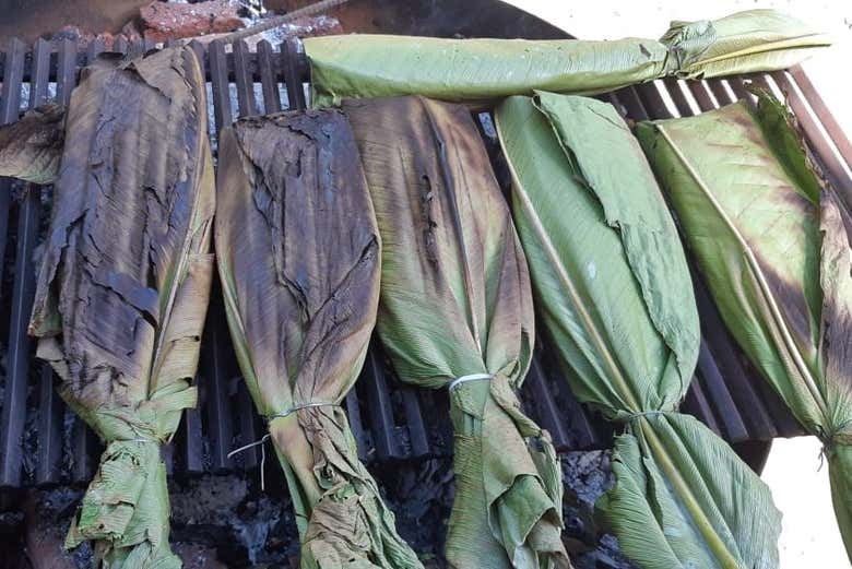 Preparing lunch in cotundo