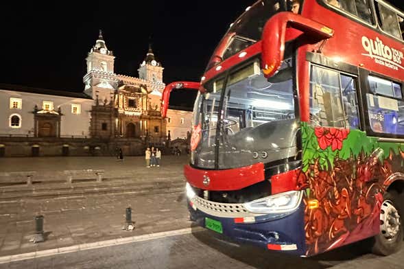 Open-Top Night Tour by Bus
