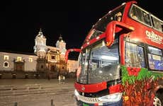 Visite de nuit en bus à toit ouvert