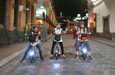 Tour serale di Quito in monopattino elettrico