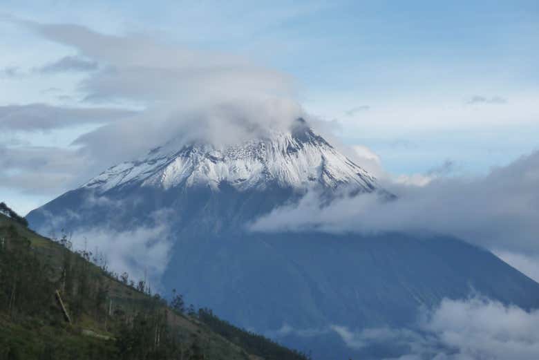 El volcán Tungurahua