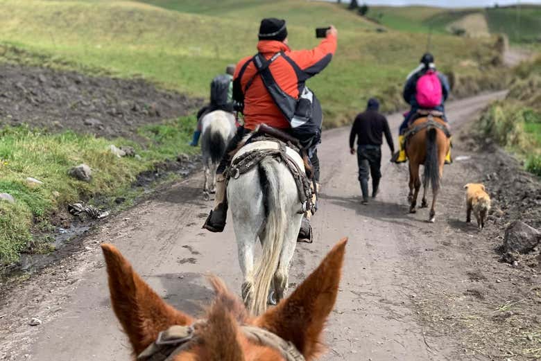 Exploring Chimborazo's trails