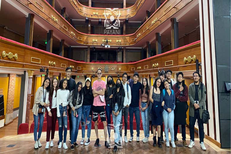 Stage of the León Theater