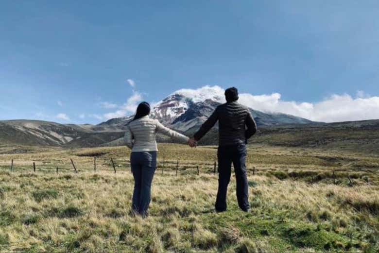 Chimborazo volcano route