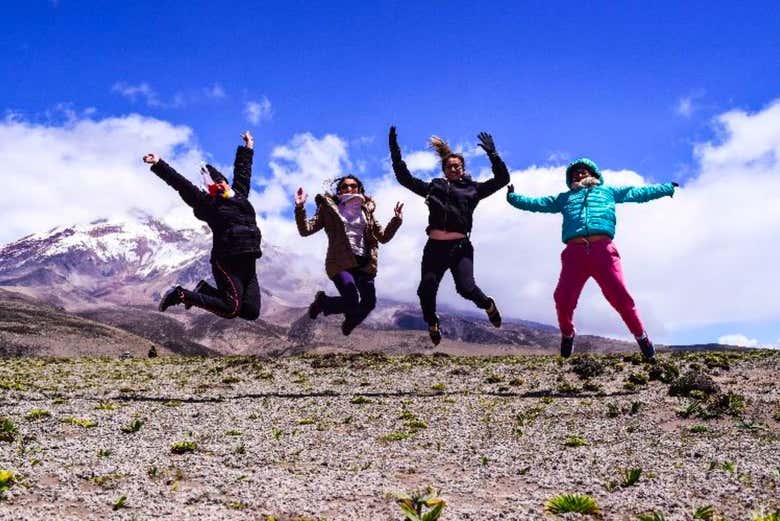 Caminos nevados del Chimborazo