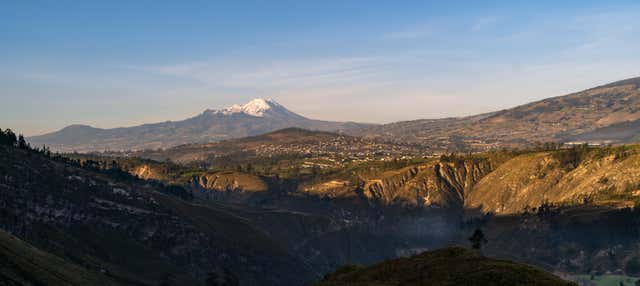 Paseo a caballo por el volcán Chimborazo