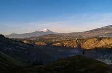 Paseo a caballo por el volcán Chimborazo