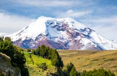 Trek jusqu'à la mine de glace du volcan Chimborazo