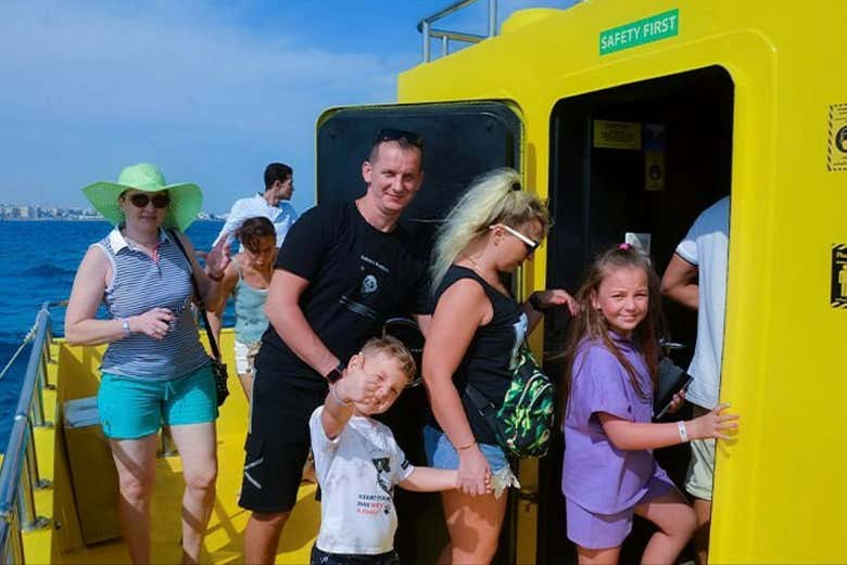Prontos para desfrutar da experiência