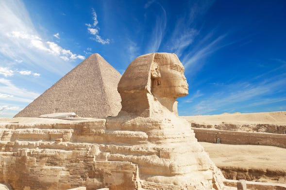 Excursão ao Cairo e às pirâmides de Gizé