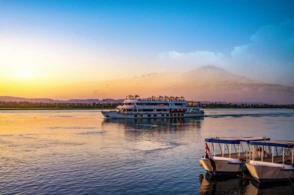 Cruzeiro de 3 noites pelo Nilo, de Assuã a Luxor