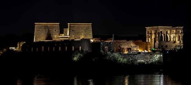 Espectáculo de luz y sonido en el Templo de Philae