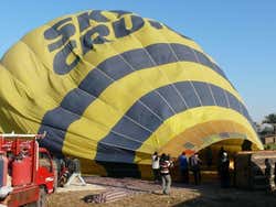 Hot air balloon in Luxor
