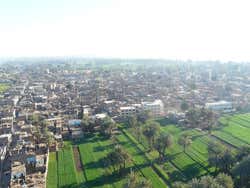 Flying over Luxor
