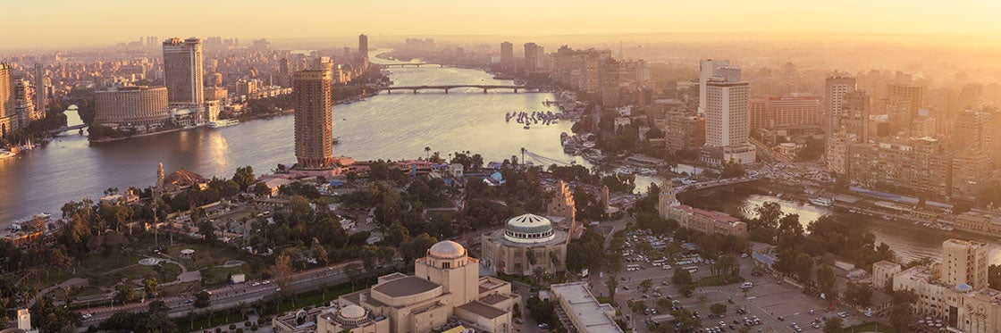 Les villes d'Égypte