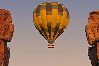 Montar en globo en Egipto
