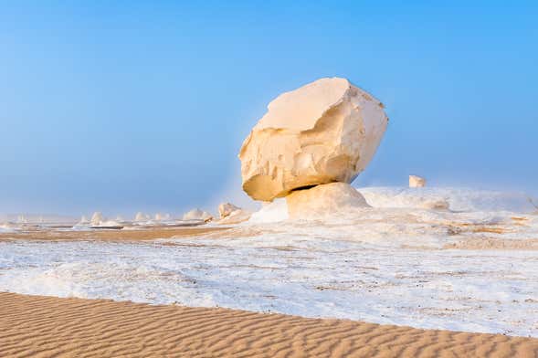 Excursión privada de 2 o 3 días al Desierto Blanco y oasis de Bahariya