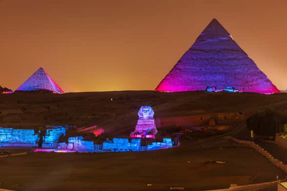 Dinner and Night Show at the Giza Pyramids