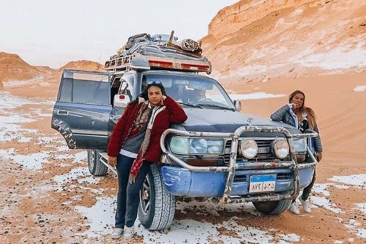 Percorreremos o Deserto Branco de 4x4