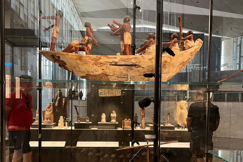 L'une des pièces que vous pourrez voir au Grand Musée Égyptien