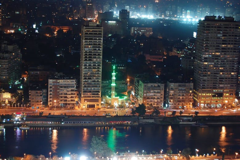 Le Caire illuminé
