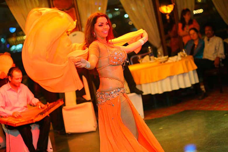 Spettacolo di danza araba